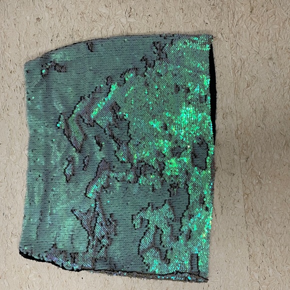 Zara Reversible Sequins Mini Skirt - Picture 9 of 9